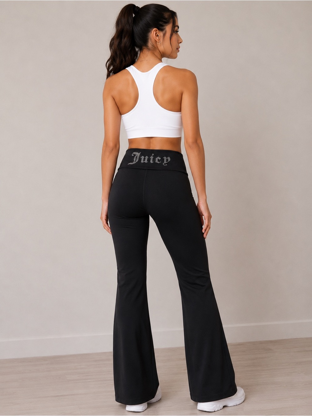 Juicy Couture Black Flare Leggings